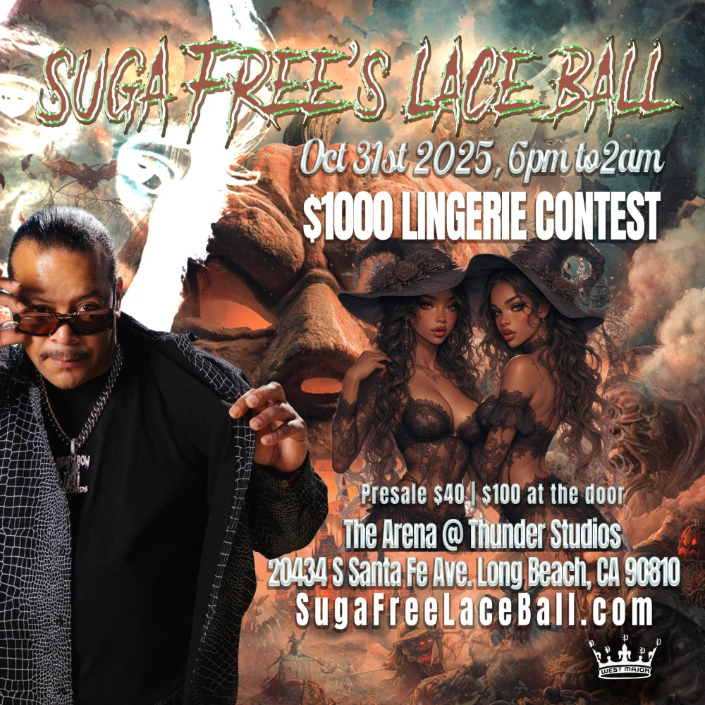 General Admission - Suga Free's Lace Ball - Oct, 31, 2025 6PM to 1AM